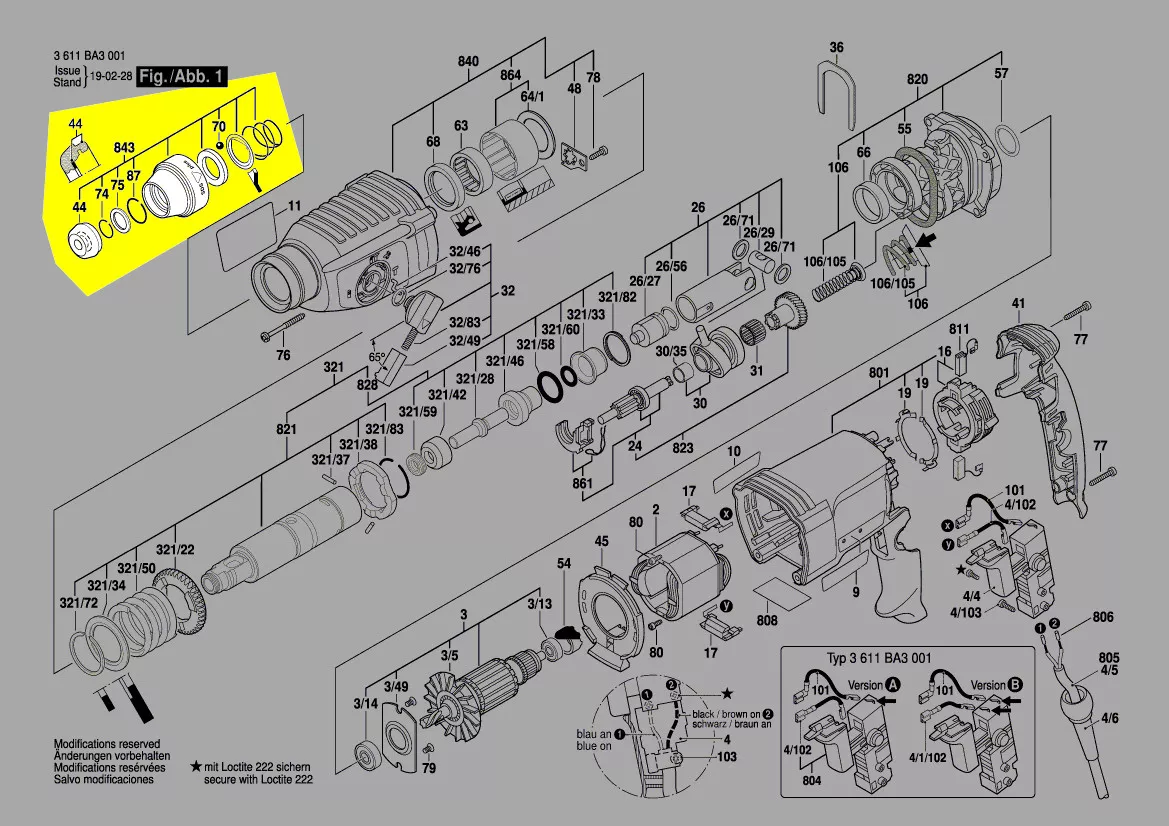 Manchon protection SDS plus réf. 1 617 000 582 Bosch